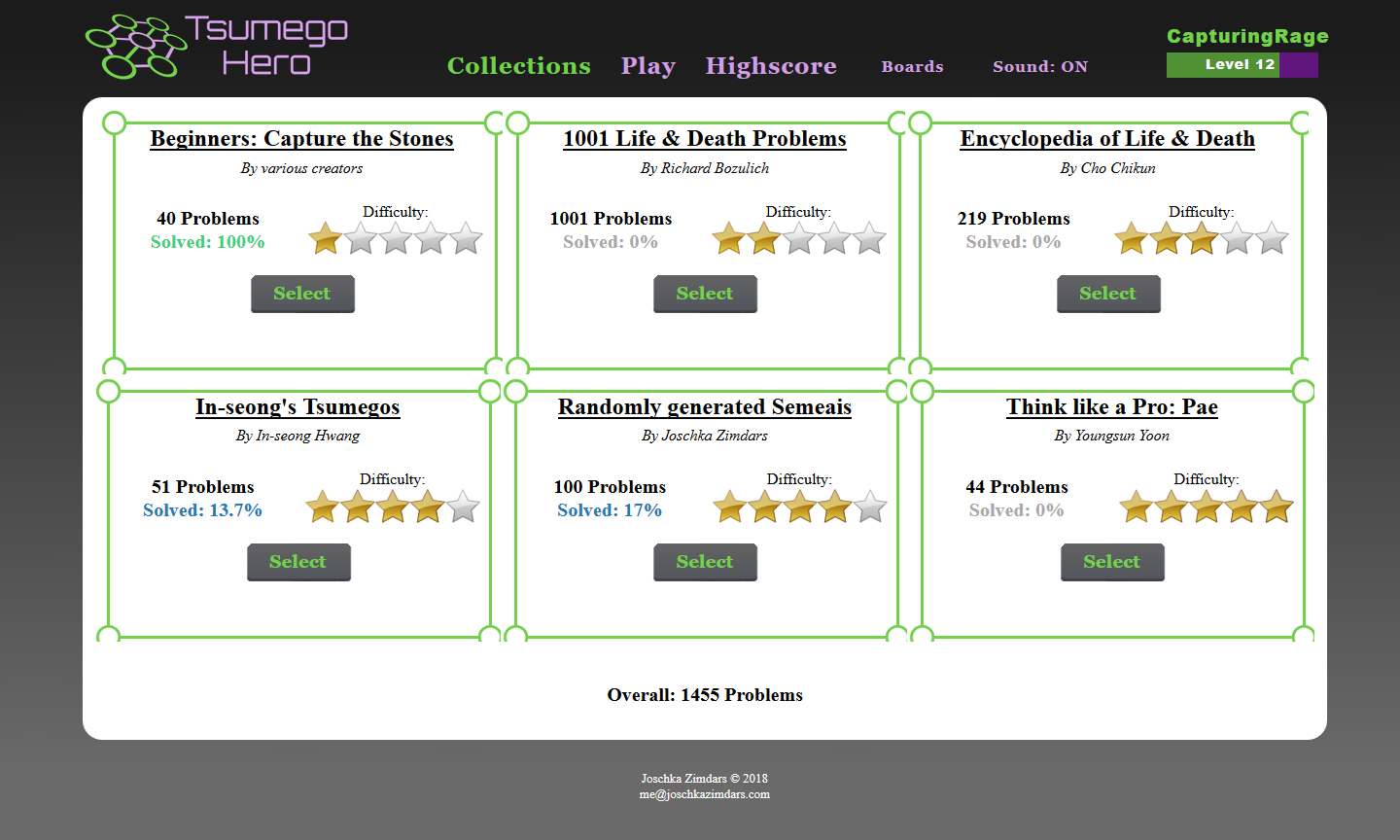 Website History 2018-10